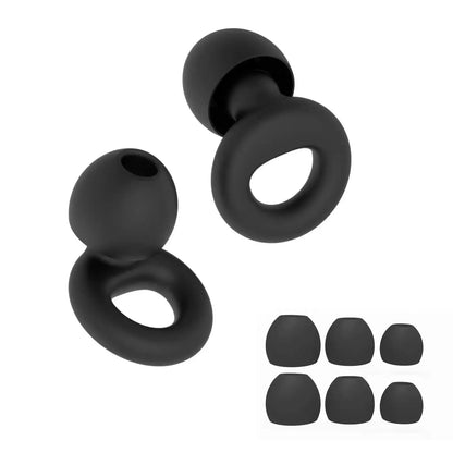 Silicone Ear Plugs Sleeping Swimming Noise Cancelling Hearing Protection Reusable Earplugs for Sleep Focus Concerts Work Study