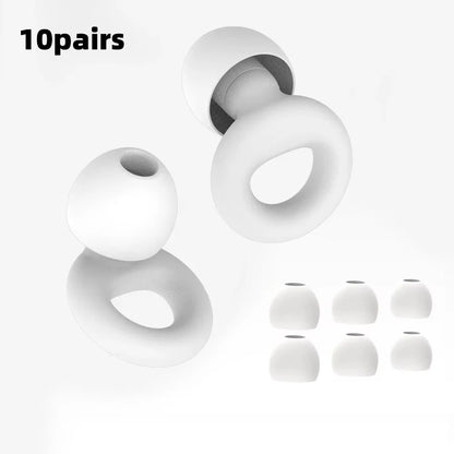 Silicone Ear Plugs Sleeping Swimming Noise Cancelling Hearing Protection Reusable Earplugs for Sleep Focus Concerts Work Study