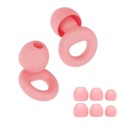 Silicone Ear Plugs Sleeping Swimming Noise Cancelling Hearing Protection Reusable Earplugs for Sleep Focus Concerts Work Study