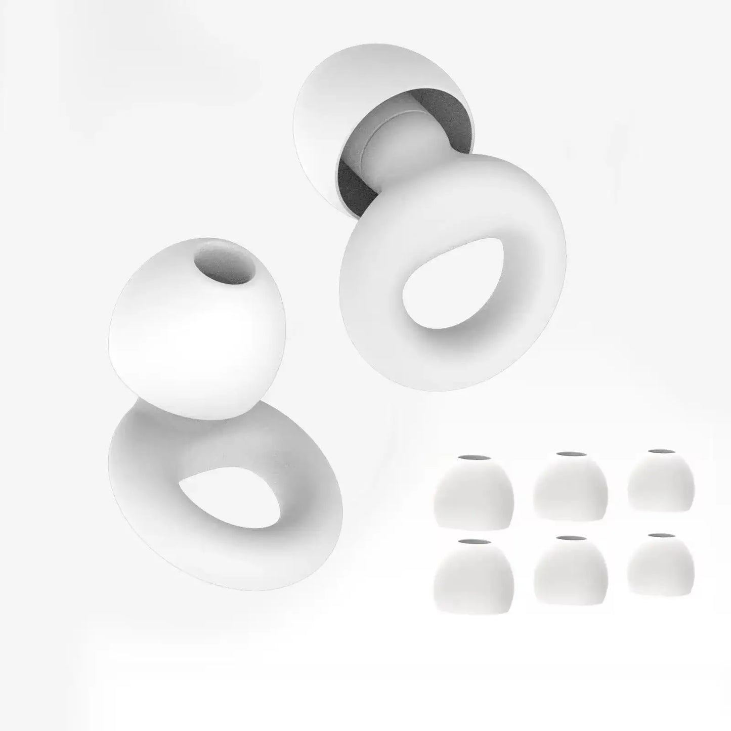 Silicone Ear Plugs Sleeping Swimming Noise Cancelling Hearing Protection Reusable Earplugs for Sleep Focus Concerts Work Study