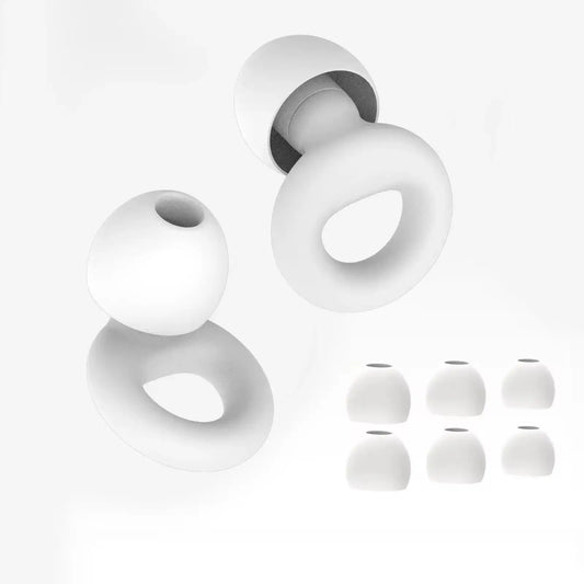 Silicone Ear Plugs Sleeping Swimming Noise Cancelling Hearing Protection Reusable Earplugs for Sleep Focus Concerts Work Study